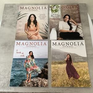 Lot Complete Year 2020 Magnolia Jornal Winter, Spring, Summer, Joanna Gaines